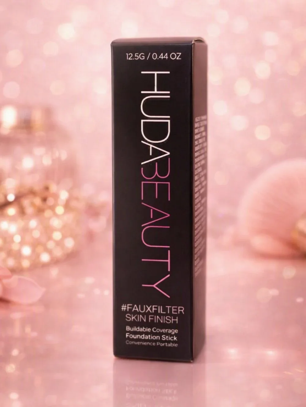 HUDA BEAUTY #FauxFilter Skin Finish Foundation Stick – Nutmeg 520G